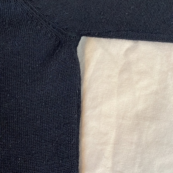 Knit zip sweater with fur collar - Picture 4 of 10